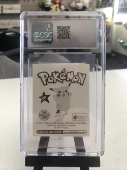 J4 Ash & Pikachu Pokemon - Merlin 1998 (CGC MINT+ 9.5) Series 1 - Image 2