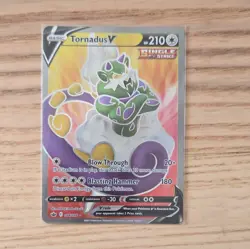 Pokemon TCG Tornadus V 184/198 Full Art Single Strike Holo Ultra Rare ENG - Image 1