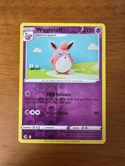 Wigglytuff 111/264 Reverse Holo Fusion Strike Pokemon TCG Near Mint (Ito) - Image 1