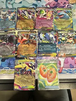 Pokemon Mega Evolution - Base Set Ex Card Lot Of 10 NM - Image 1