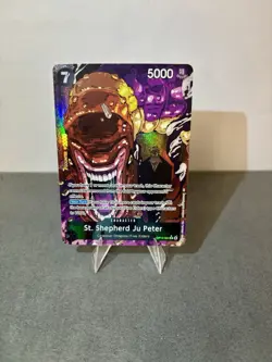 Bandai One Piece St. Shepherd Ju Peter OP13-084 SP Alt Art Foil 5000 - Image 1