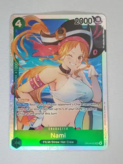 The Azure Sea's Seven One Piece CCG Nami OP14-031 - Image 1