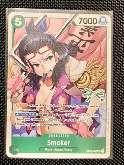One Piece Royal Blood Smoker OP10-030 Super Rare Foil NM-MT Condition - Image 3