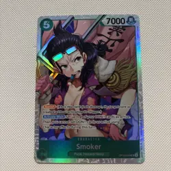 One Piece TCG Royal Blood Smoker #OP10-030 SR Super Rare Foil English - Image 1