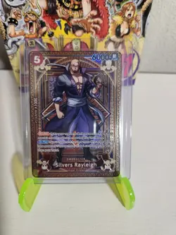 Silvers Rayleigh (SP) OP09-005 - One Piece A Fist of Divine Speed - Rare (NM) - Image 1