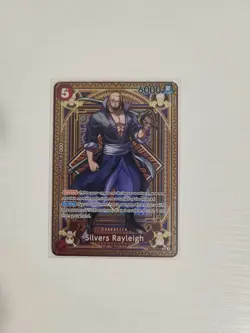 Silvers Rayleigh (SP) OP09-005 - One Piece A Fist of Divine Speed - Rare (NM) - Image 2