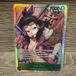 Smoker OP10-030 SR Super Rare Foil | OP10 Royal Blood | One Piece TCG English - Image 1