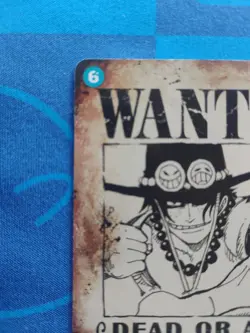 Portgas D. Ace OP13-119 Wanted Poster Carrying His Will One Piece PACK FRESH Nm! - Image 4