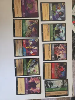 Disney Lorcana Lot Of 30 ( Sr, Rares, Foils) Foils First Picture - Image 1