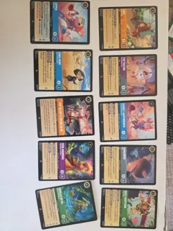 Disney Lorcana Lot Of 30 ( Sr, Rares, Foils) Foils First Picture - Image 2