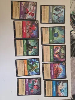 Disney Lorcana Lot Of 30 ( Sr, Rares, Foils) Foils First Picture - Image 3