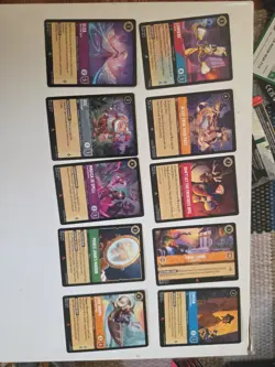 Disney Lorcana Lot Of 30 ( Sr, Rares, Foils) Foils First Picture - Image 2