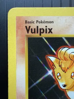 Pokemon Vulpix Base Set Shadowless 68/102 1st Edition Common (LP) - Image 2