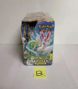 Sun & Moon Unbroken Bonds Sealed Booster Box Pokemon TCG Trading Card Game B - Image 2