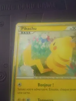 2010 Pokemon Pikachu PW French World Collection Promo Card MP - Image 4