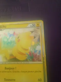 2010 Pokemon Pikachu PW French World Collection Promo Card MP - Image 5