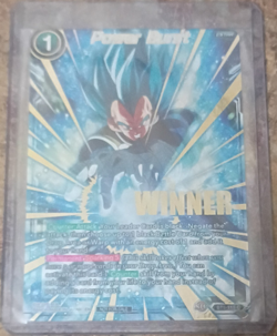 Bandai Dragon Ball Super Power Burst Vegeta Winner Foil Promo Extra Card BT9-115 - Image 1