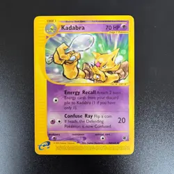 KADABRA 84/165 non-holo MINT Expedition Set 2002 - WOTC Pokemon Card! - Image 1