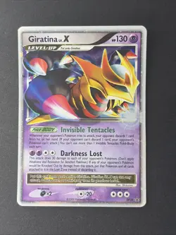Giratina LV.X DP38 Diamond and Pearl Promo Holo Card LP - Image 1