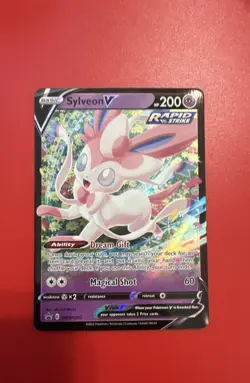 Sylveon V SWSH202 SWSH: Sword & Shield Promo Cards Holo - Image 1