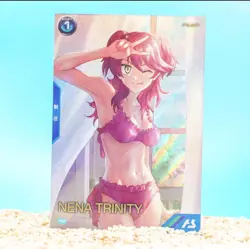 Japanes Gundam Arsenal Base Summer Festival 2026 NENA TRINITY PROMO CARD - Image 1