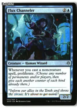 MTG Flux Channeler [WAR - 52] LP - Image 2