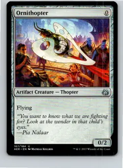 Magic the Gathering Ornithopter Aether Revolt MTG Free Shipping! - Image 1