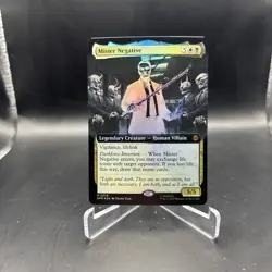 MTG Mister Negative Foil Borderless NM Marvel's Spider-Man - Image 1