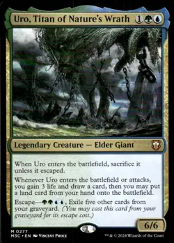 Uro, Titan of Nature's Wrath 277 CommanderModern Horizons 3 Magic: The Gathering - Image 1
