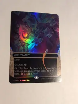 Mutavault (0028) (Borderless) Edge of Eternities: Stellar Sights Foil - Image 1