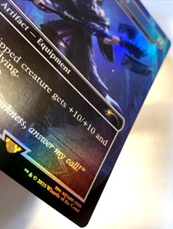 New MTG Foil Gaia’s Dark (Colossus) Hammer Secret Lair x Final Fantasy FFXIV NM - Image 5