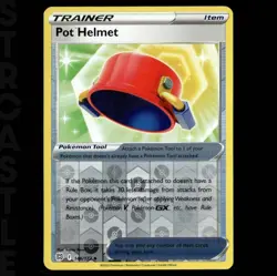 Pot Helmet 146/172 Brilliant Stars - Uncommon Reverse Holo - Pokemon TCG - Image 1