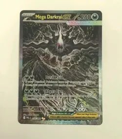 Mega Darkrai EX 116/84 Special Illustration Rare Holo Pitch Black English - Image 1