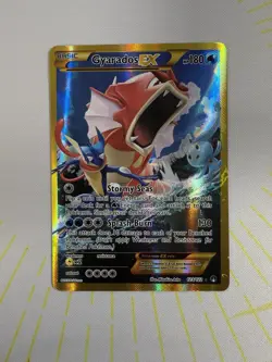 Pokemon XY BREAKpoint Gyarados EX 123/122 LP - Image 1