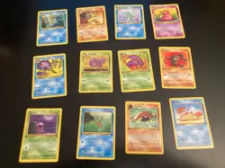 Big Run of *31* 1999 Pokemon/Fossil! #31-62 (missing #36) *1st EDITIONS!* LP/NM - Image 2