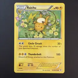Pokemon TCG Raichu RC9/RC32 Generations: Radiant Collection Common - Image 1