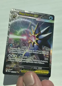 Pokemon Mega Starmie ex 118/088 Special Illustration Rare SIR Perfect Order NM - Image 4