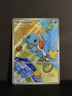 Squirtle 039 First Partner Illustration Collection Series 1 Pokemon TCG -NM - Image 1