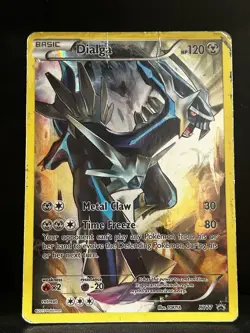Pokemon Company Dialga XY77 XY Holo Promo Full Art English HP 120 2015 - Image 1