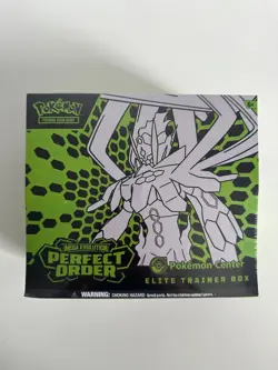 Pokemon Center Perfect Order Elite Trainer Box ETB New And Sealed - Image 1
