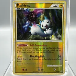 Pachirisu 18/95 Call of Legends Reverse Holo Pokemon Card 2011 LP - Image 1