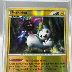 Pachirisu 18/95 Call of Legends Reverse Holo Pokemon Card 2011 LP - Image 2
