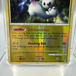Pachirisu 18/95 Call of Legends Reverse Holo Pokemon Card 2011 LP - Image 3