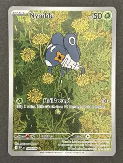 Nymble 096/094 Pokemon TCG ME02: Phantasmal Flames NM - Image 1