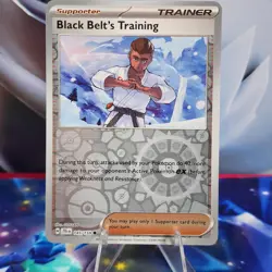 Black Belt's Training 145/159 Journey Together Reverse Holo Pokemon TCG - Image 1