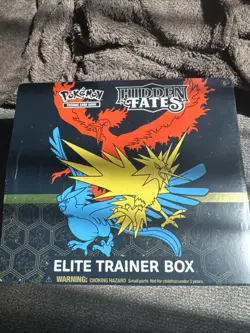 Pokemon TCG Hidden Fates ETB Sealed - Image 1