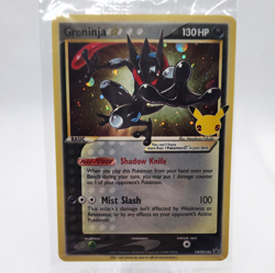 Greninja Gold Star — SWSH144 SWSH Black Star Promos / Celebrations 2021 Sealed - Image 1