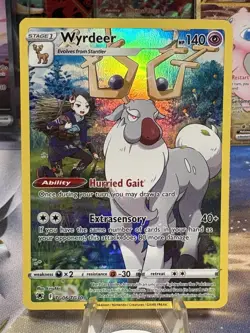 Wyrdeer TG06/TG30 NM Astral Radiance Trainer Gallery Holo Pokemon - Image 2