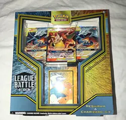 Pokemon TCG League Battle Deck Reshiram & Charizard-GX TAG TEAM 60 Cards EN 2019 - Image 1