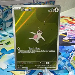 Slakoth 212/191 Illustration Rare Full Art Holo Sv08: Surging Sparks English - Image 1